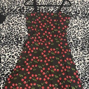 Pinup Style retro cherry dress